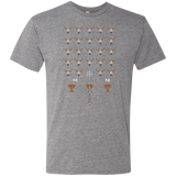 T-Shirts Premium Heather / Small Space NI Invaders Men's Triblend T-Shirt