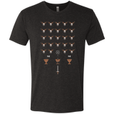 T-Shirts Vintage Black / Small Space NI Invaders Men's Triblend T-Shirt