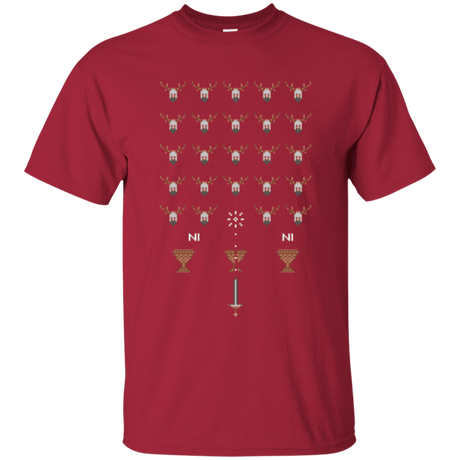 T-Shirts Cardinal / Small Space NI Invaders T-Shirt