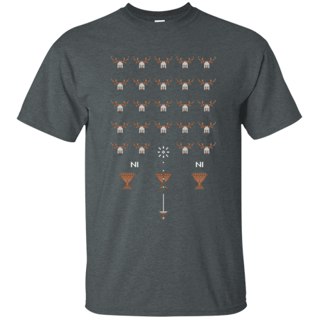 T-Shirts Dark Heather / Small Space NI Invaders T-Shirt
