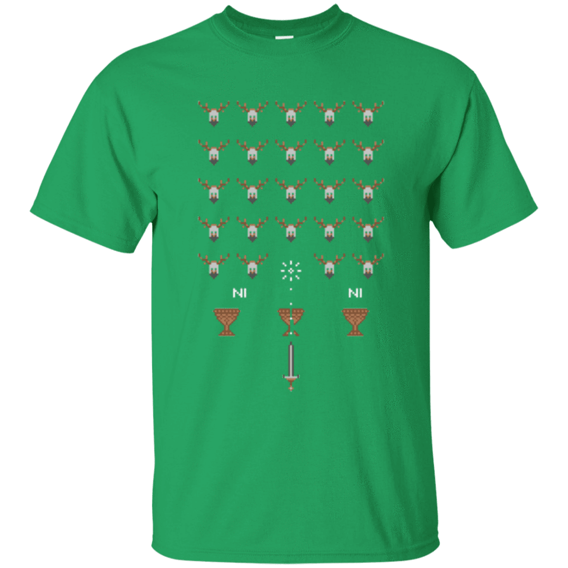 T-Shirts Irish Green / Small Space NI Invaders T-Shirt