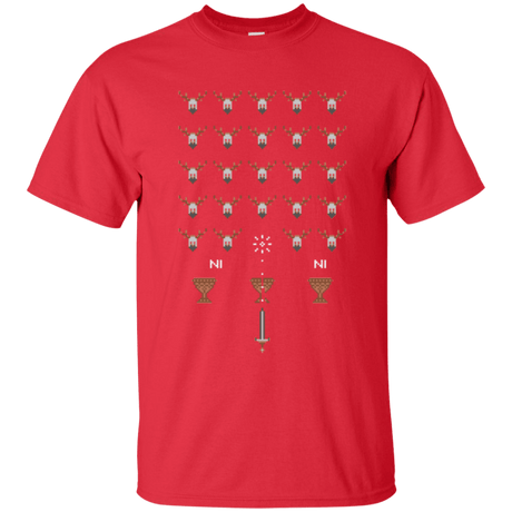 T-Shirts Red / Small Space NI Invaders T-Shirt