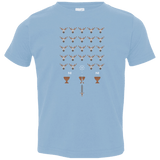 T-Shirts Light Blue / 2T Space NI Invaders Toddler Premium T-Shirt