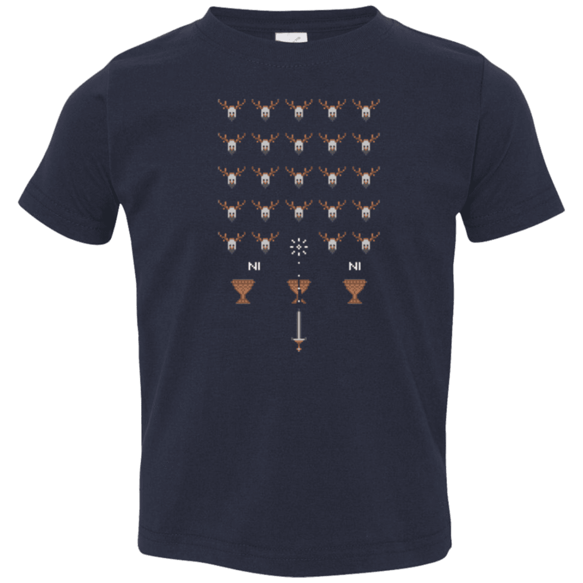 T-Shirts Navy / 2T Space NI Invaders Toddler Premium T-Shirt