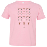 T-Shirts Pink / 2T Space NI Invaders Toddler Premium T-Shirt