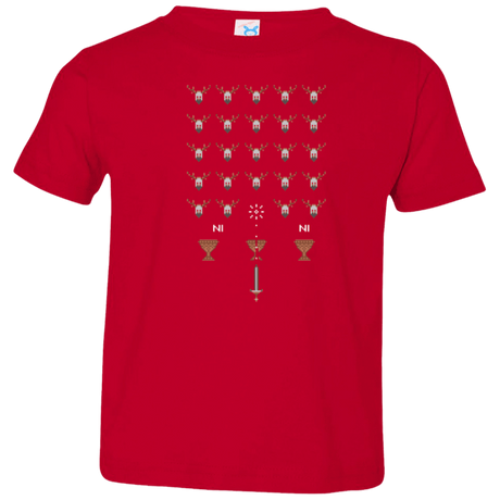 T-Shirts Red / 2T Space NI Invaders Toddler Premium T-Shirt