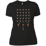 T-Shirts Black / X-Small Space NI Invaders Women's Premium T-Shirt