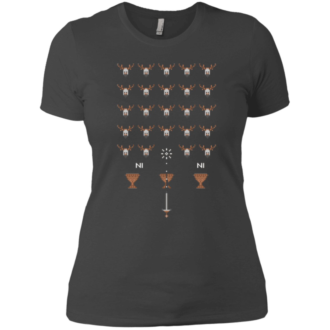 T-Shirts Heavy Metal / X-Small Space NI Invaders Women's Premium T-Shirt