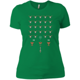 T-Shirts Kelly Green / X-Small Space NI Invaders Women's Premium T-Shirt