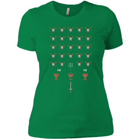 T-Shirts Kelly Green / X-Small Space NI Invaders Women's Premium T-Shirt