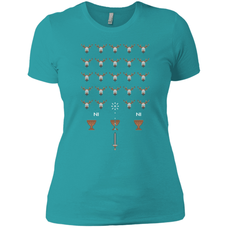 T-Shirts Tahiti Blue / X-Small Space NI Invaders Women's Premium T-Shirt