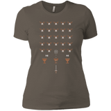 T-Shirts Warm Grey / X-Small Space NI Invaders Women's Premium T-Shirt