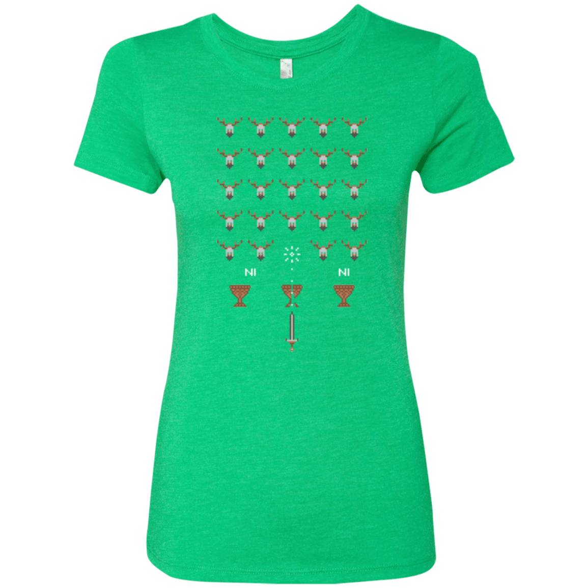 T-Shirts Envy / Small Space NI Invaders Women's Triblend T-Shirt