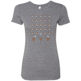 T-Shirts Premium Heather / Small Space NI Invaders Women's Triblend T-Shirt