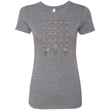 T-Shirts Premium Heather / Small Space NI Invaders Women's Triblend T-Shirt