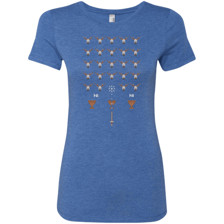 T-Shirts Vintage Royal / Small Space NI Invaders Women's Triblend T-Shirt
