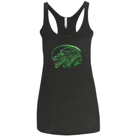 T-Shirts Vintage Black / X-Small Space Nightmare Women's Triblend Racerback Tank