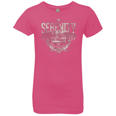 T-Shirts Hot Pink / YXS Space Pioneers Girls Premium T-Shirt