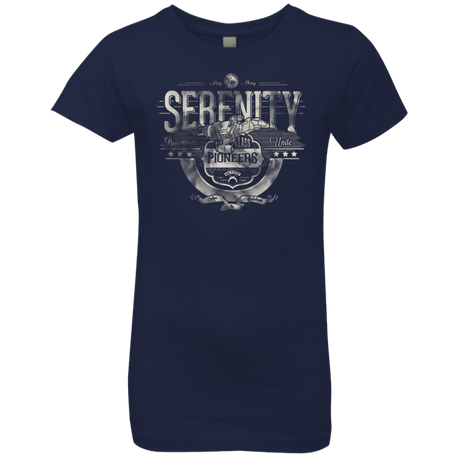 T-Shirts Midnight Navy / YXS Space Pioneers Girls Premium T-Shirt