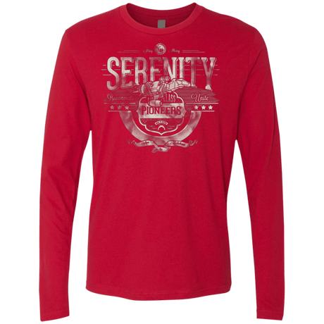 T-Shirts Red / Small Space Pioneers Men's Premium Long Sleeve