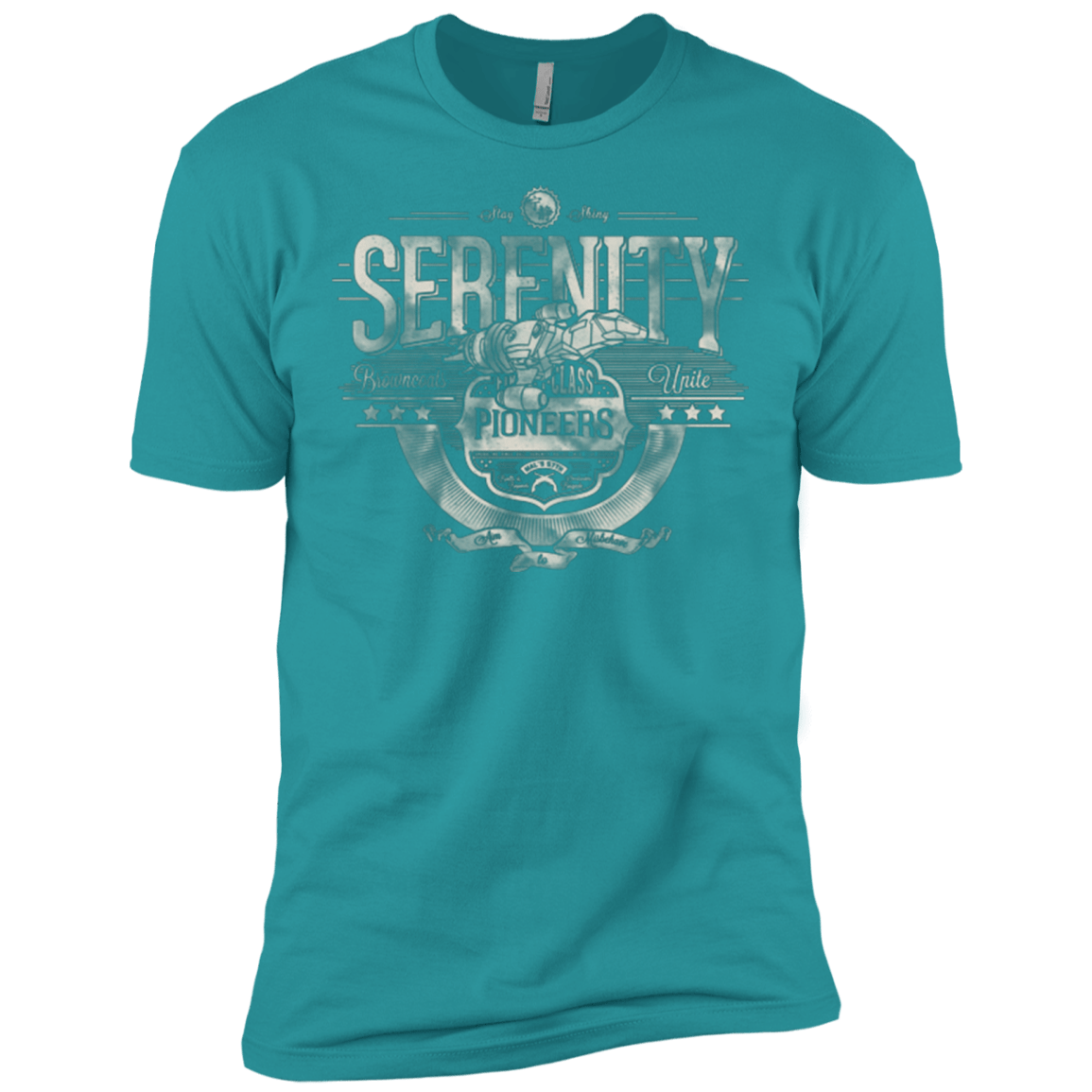 T-Shirts Tahiti Blue / X-Small Space Pioneers Men's Premium T-Shirt