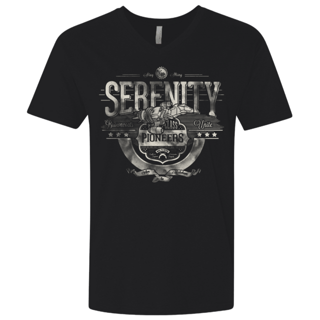T-Shirts Black / X-Small Space Pioneers Men's Premium V-Neck