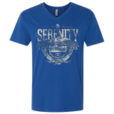 T-Shirts Royal / X-Small Space Pioneers Men's Premium V-Neck