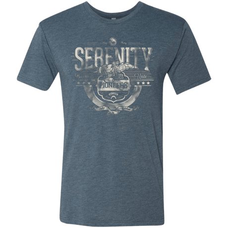 T-Shirts Indigo / Small Space Pioneers Men's Triblend T-Shirt