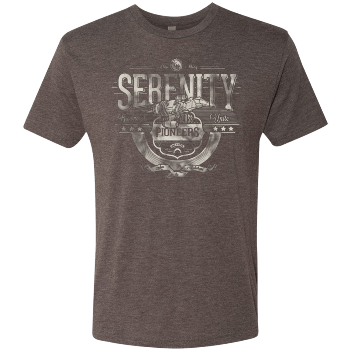 T-Shirts Macchiato / Small Space Pioneers Men's Triblend T-Shirt