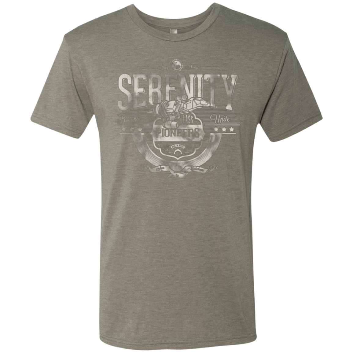 T-Shirts Venetian Grey / Small Space Pioneers Men's Triblend T-Shirt