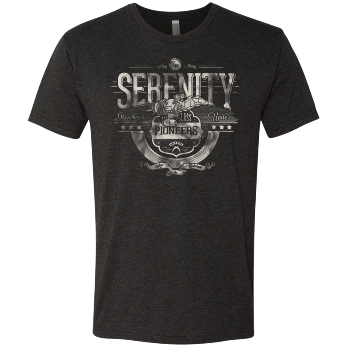 T-Shirts Vintage Black / Small Space Pioneers Men's Triblend T-Shirt