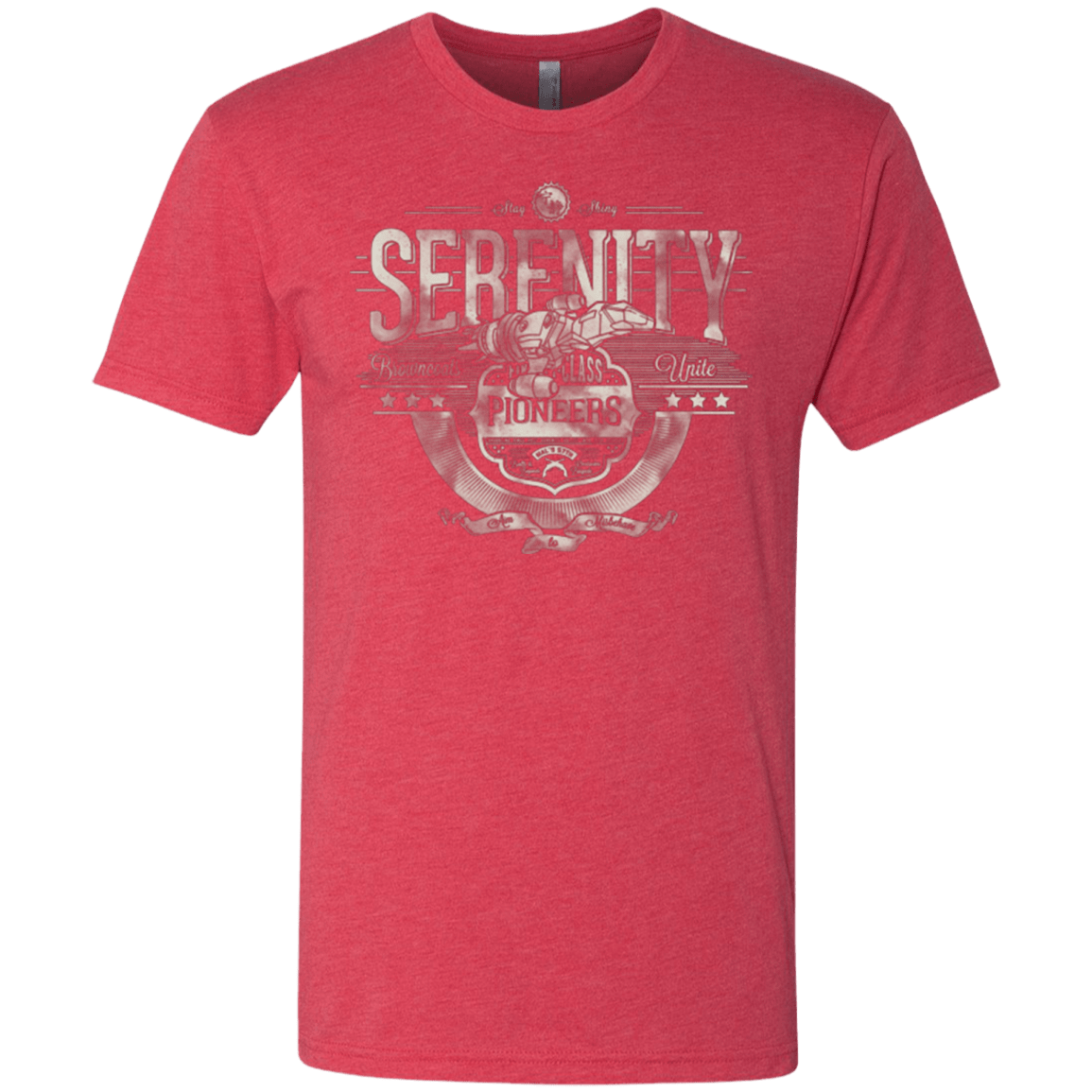 T-Shirts Vintage Red / Small Space Pioneers Men's Triblend T-Shirt