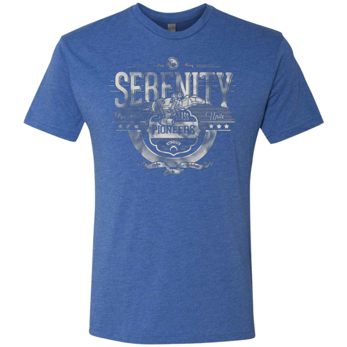 T-Shirts Vintage Royal / Small Space Pioneers Men's Triblend T-Shirt