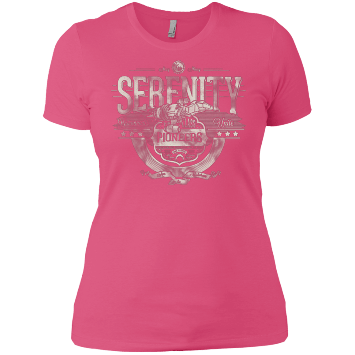 T-Shirts Hot Pink / X-Small Space Pioneers Women's Premium T-Shirt