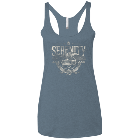 T-Shirts Indigo / X-Small Space Pioneers Women's Triblend Racerback Tank