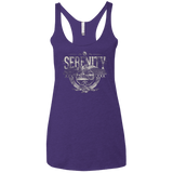 T-Shirts Purple / X-Small Space Pioneers Women's Triblend Racerback Tank