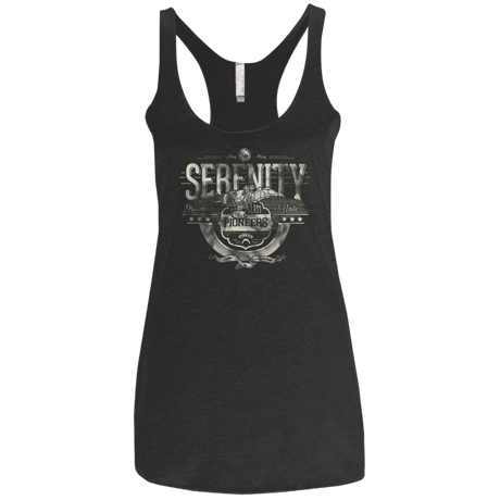 T-Shirts Vintage Black / X-Small Space Pioneers Women's Triblend Racerback Tank