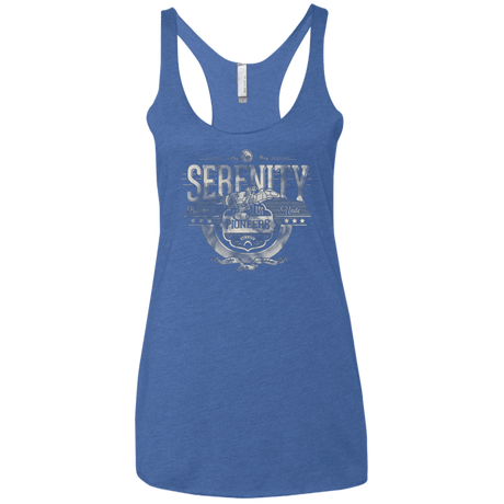 T-Shirts Vintage Royal / X-Small Space Pioneers Women's Triblend Racerback Tank