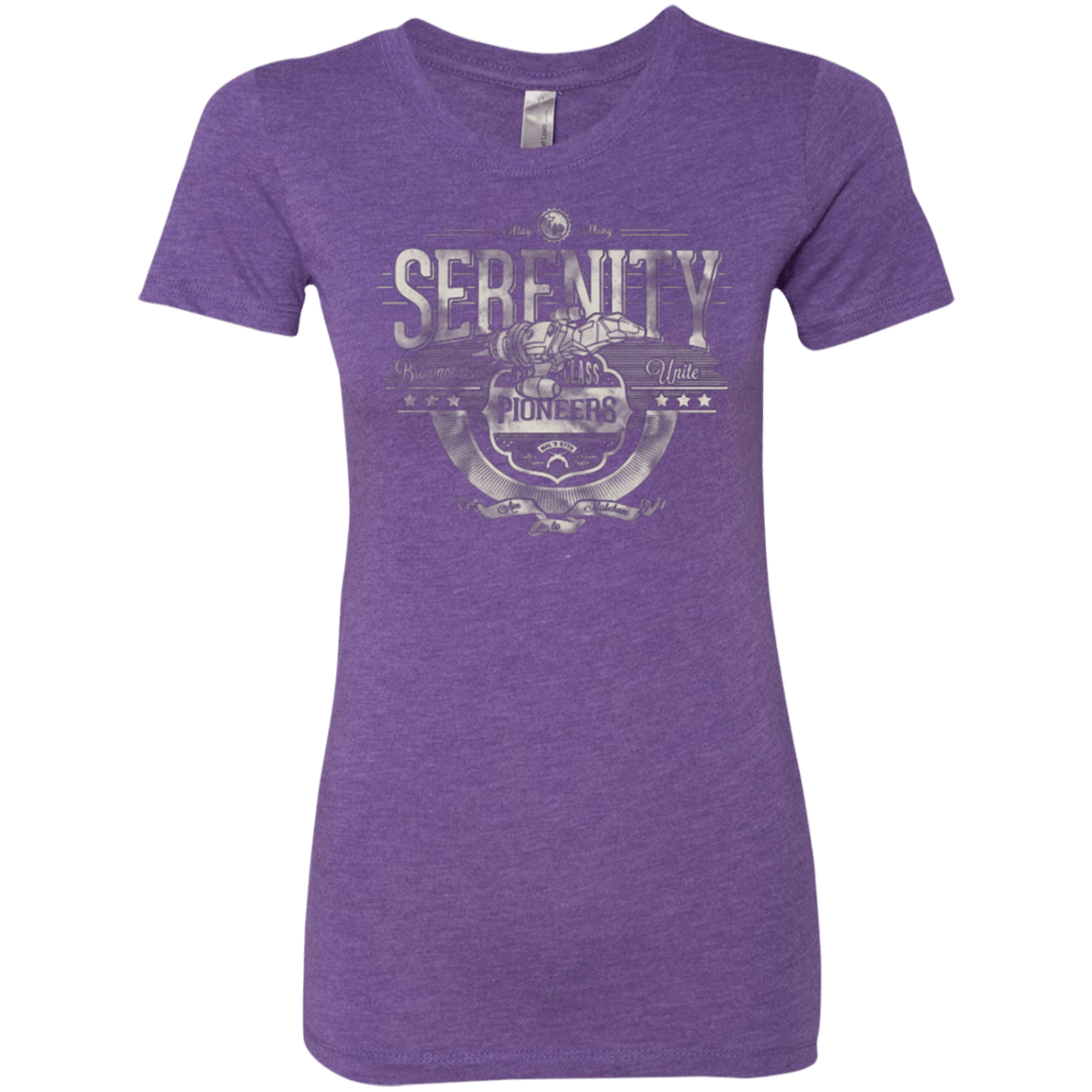 T-Shirts Purple Rush / Small Space Pioneers Women's Triblend T-Shirt