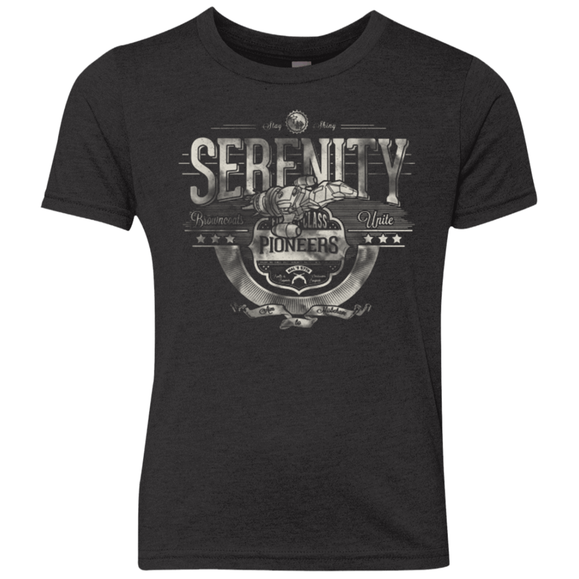 T-Shirts Vintage Black / YXS Space Pioneers Youth Triblend T-Shirt