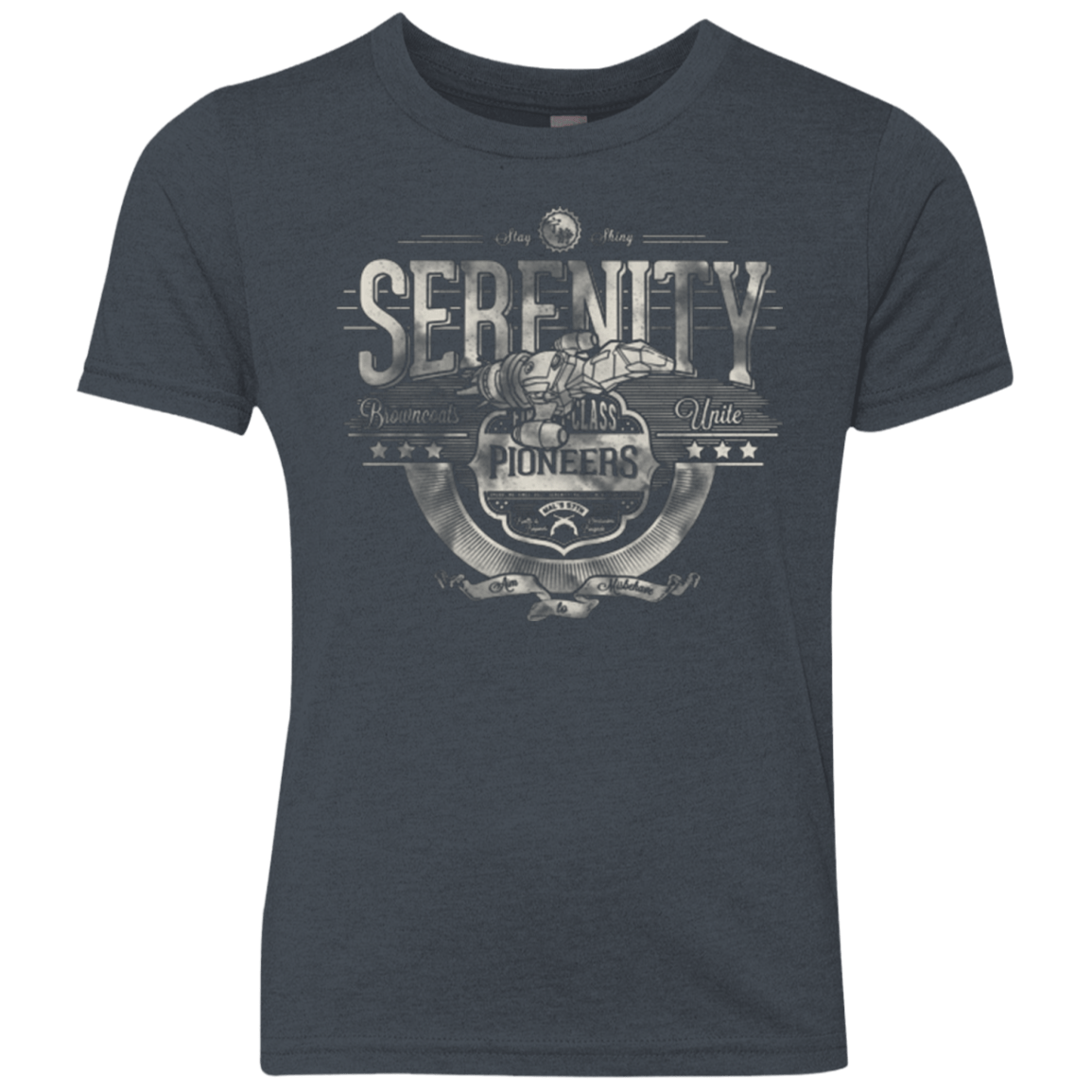 T-Shirts Vintage Navy / YXS Space Pioneers Youth Triblend T-Shirt