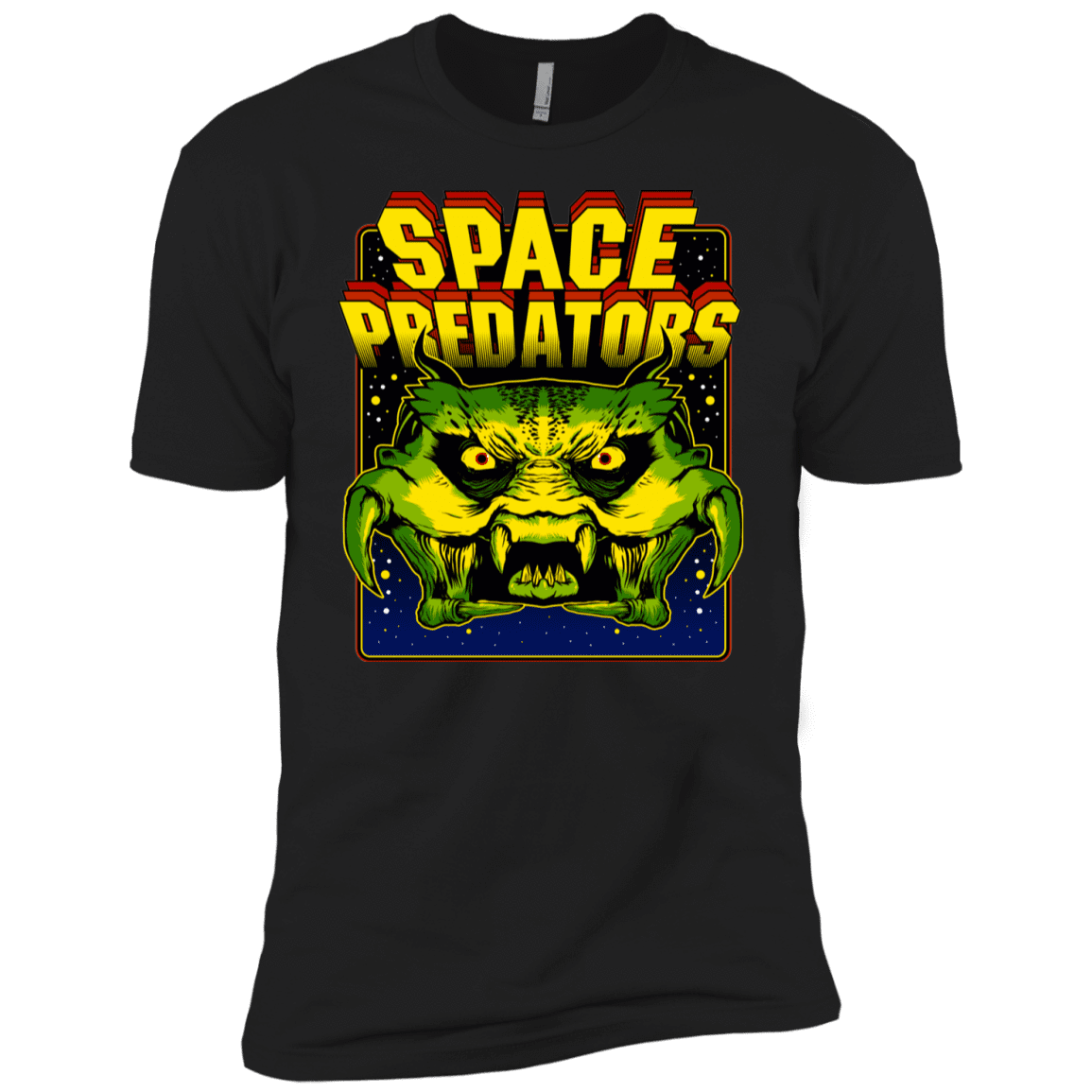 T-Shirts Black / YXS Space Predator Boys Premium T-Shirt