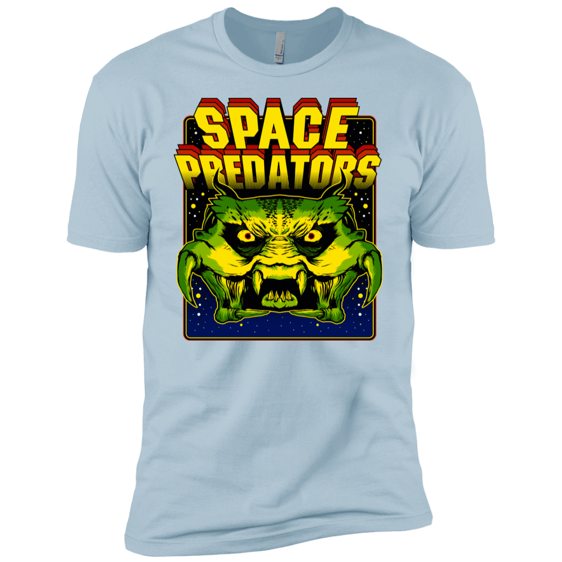 T-Shirts Light Blue / YXS Space Predator Boys Premium T-Shirt
