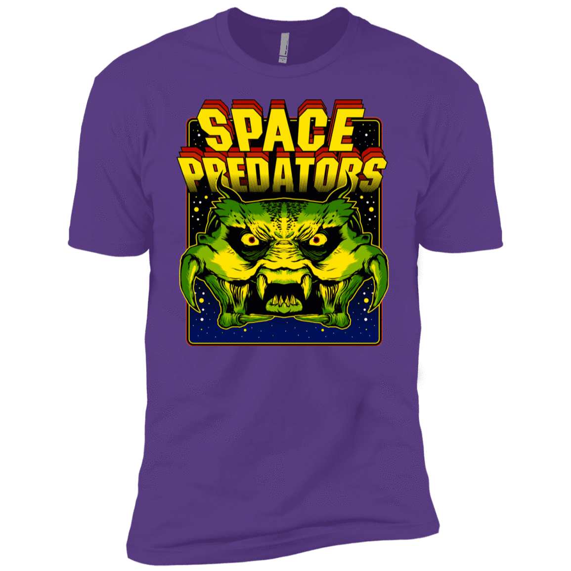 T-Shirts Purple Rush / YXS Space Predator Boys Premium T-Shirt
