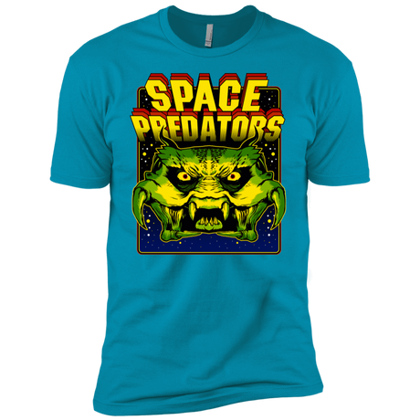 T-Shirts Turquoise / YXS Space Predator Boys Premium T-Shirt