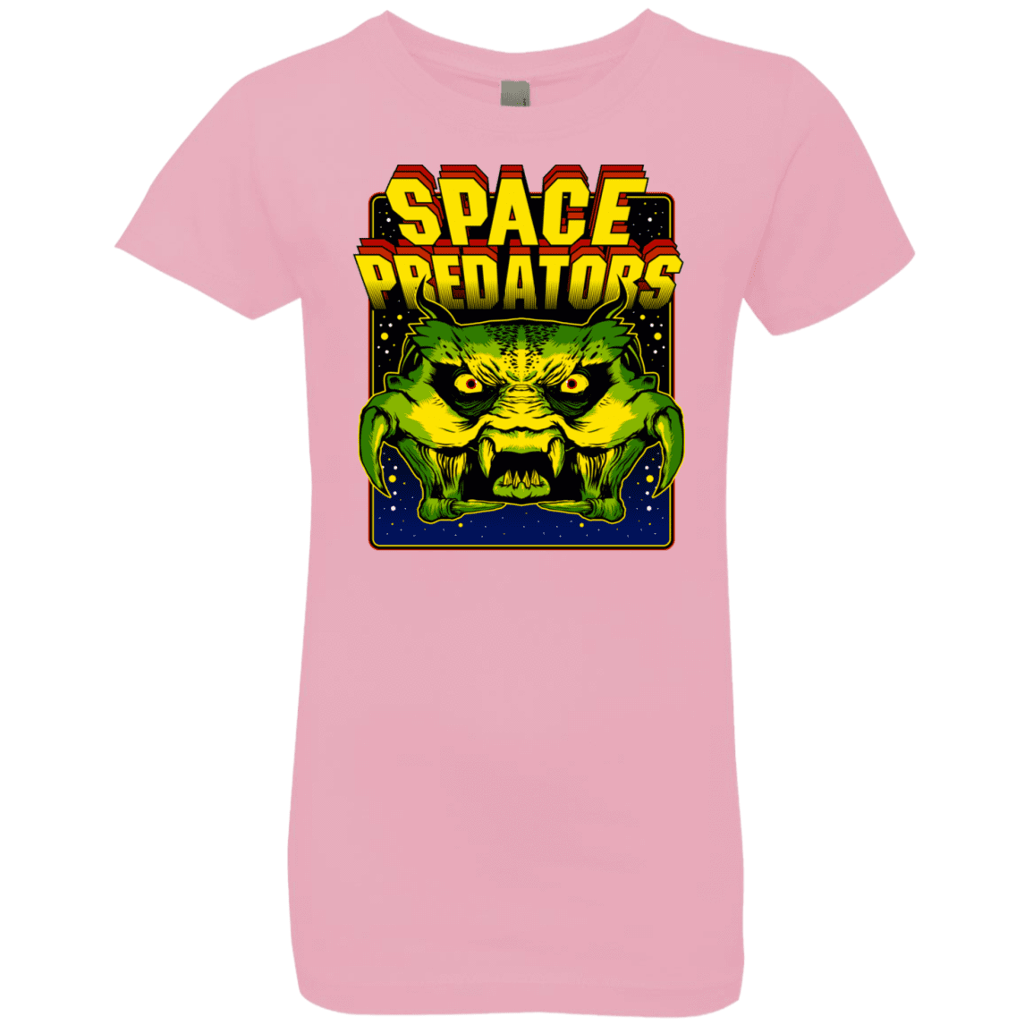 T-Shirts Light Pink / YXS Space Predator Girls Premium T-Shirt