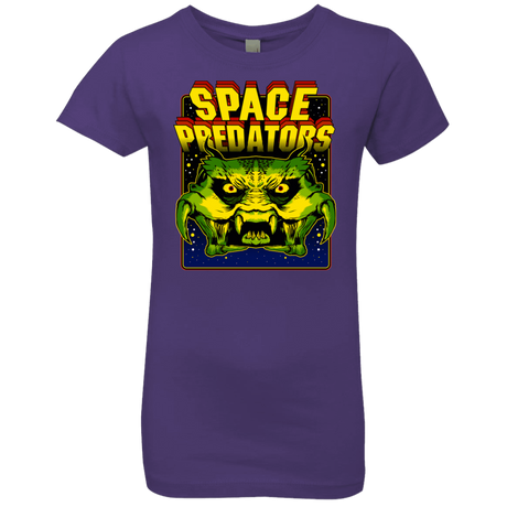 T-Shirts Purple Rush / YXS Space Predator Girls Premium T-Shirt