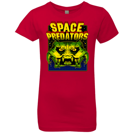 T-Shirts Red / YXS Space Predator Girls Premium T-Shirt