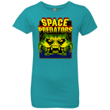 T-Shirts Tahiti Blue / YXS Space Predator Girls Premium T-Shirt