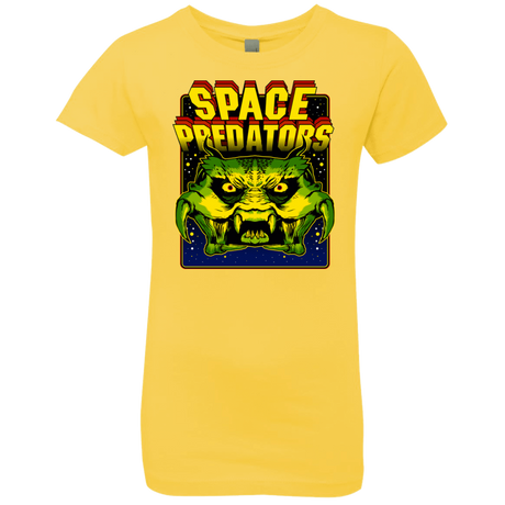 T-Shirts Vibrant Yellow / YXS Space Predator Girls Premium T-Shirt